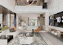 design modern realistic 3d interior for your apartment villa house or penthouse